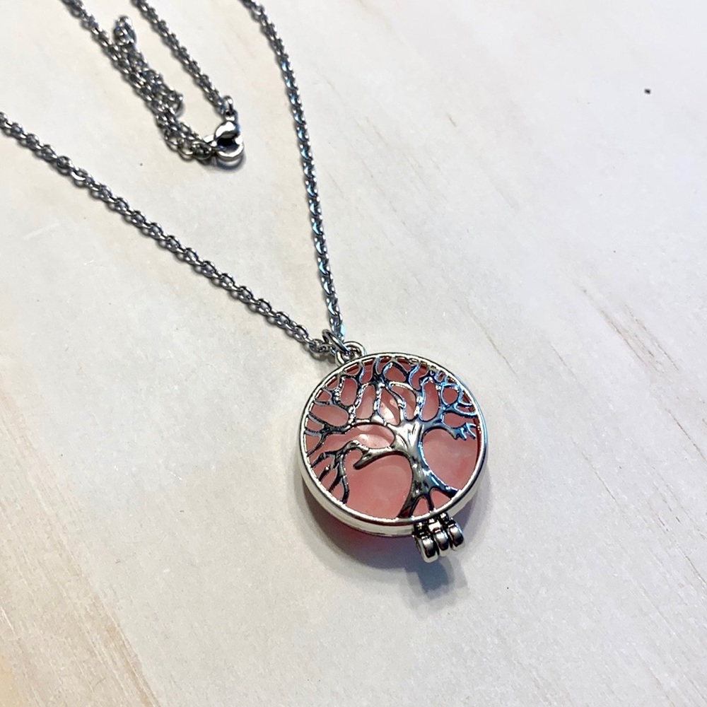 Natural Rose Quartz Necklace